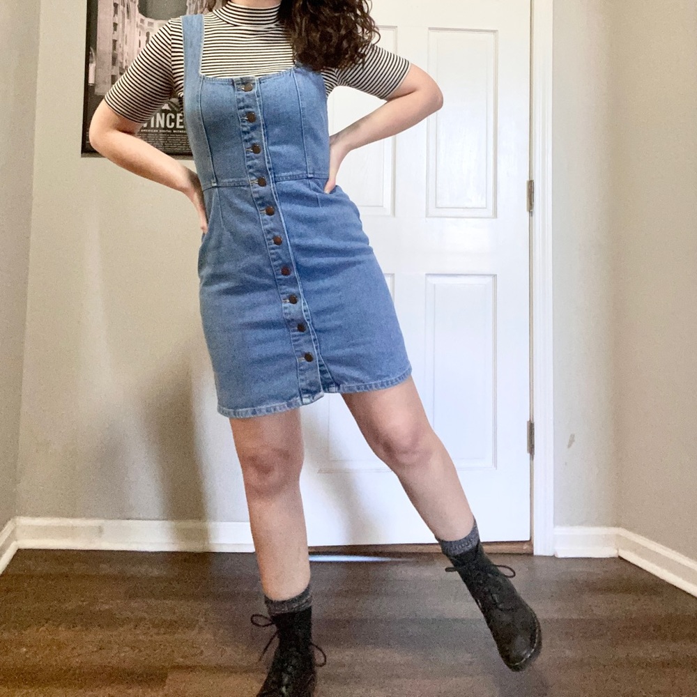 Sz 6 Urban Outfitters Button Down Dress